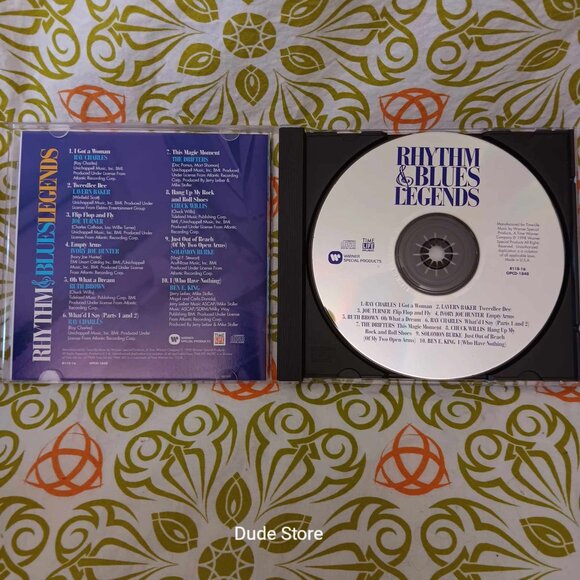 Various Artists - Rhythm & Blues Legends - 10 Tracks - 1998 CD - Picture 2 of 3